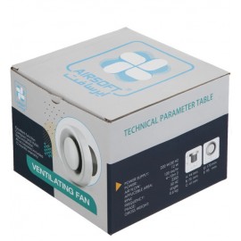 هواکش ایرسافت بدنه سفید مدل AS-10W hermeselectric.ir