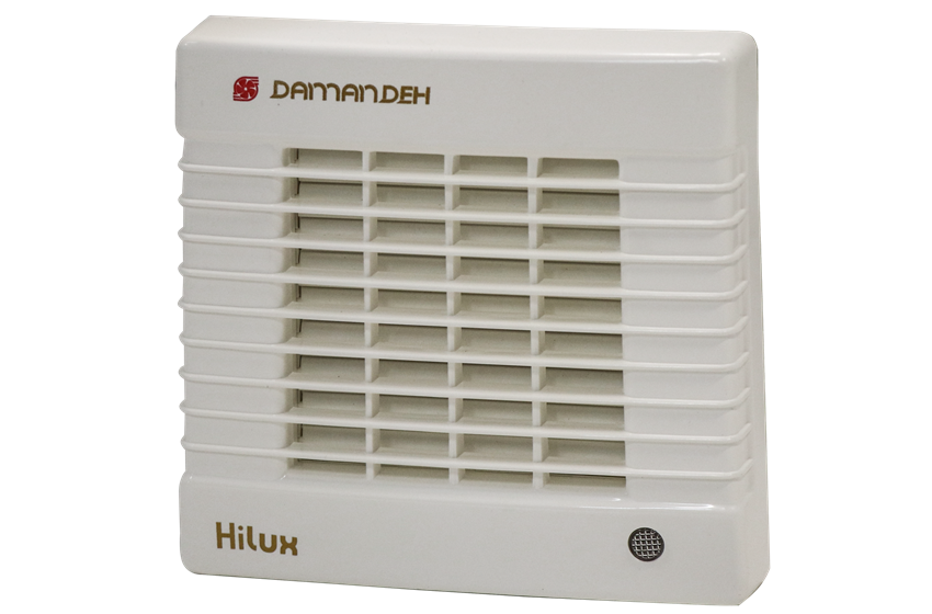 - هواکش خانگی هایلوکس 10 سانت با دمپر برقی دمنده مدل VDI-10S2S